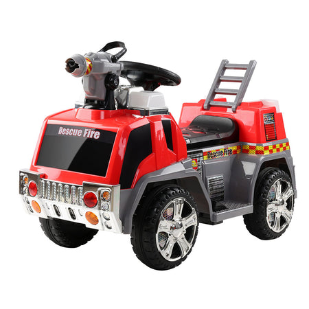 Kids Ride On Electric Fire Truck - Battery Operated