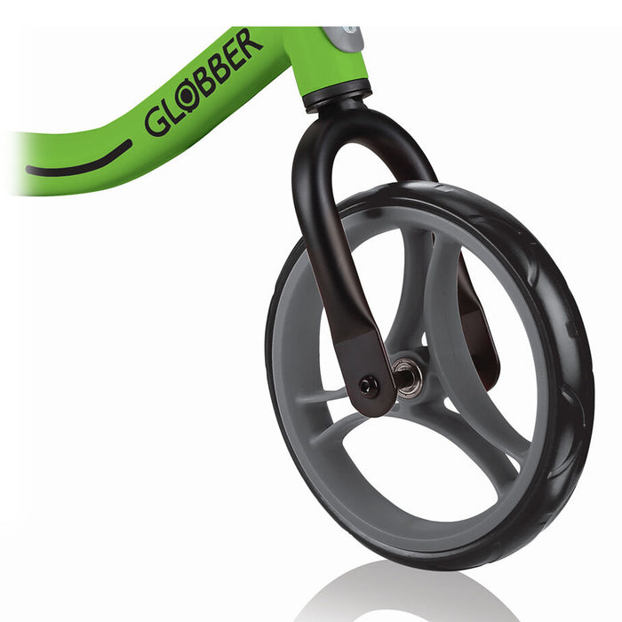 Globber Go Kids Balance Bike - Lime Charcoal (2-5 years)