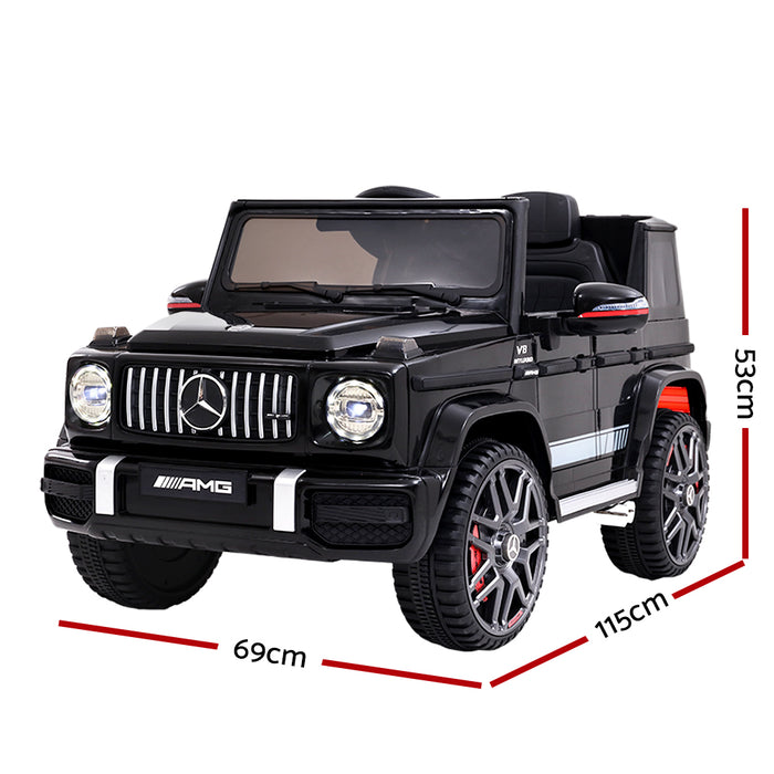 Mercedes-Benz Kids Ride On Car - Electric AMG G63 Licensed Black Car