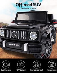 Mercedes-Benz Kids Ride On Car - Electric AMG G63 Licensed Black Car
