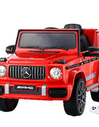 Kids Ride On Car Electric Mercedes-Benz Licensed Toys 12V Battery Red Cars AMG63
