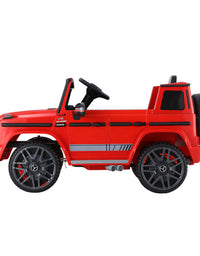 Kids Ride On Car Electric Mercedes-Benz Licensed Toys 12V Battery Red Cars AMG63
