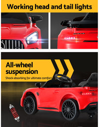 Kids Ride On Car Mercedes-Benz AMG GTR Electric Toy Cars 12V Red
