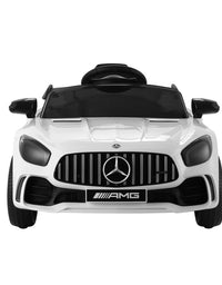 Kids Ride On Car Mercedes-Benz AMG GTR Electric Toy Cars 12V White
