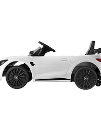 Kids Ride On Car Mercedes-Benz AMG GTR Electric Toy Cars 12V White
