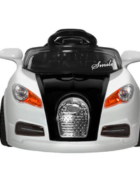 Rigo Ride On Car Toy Kids Electric Car 12V Battery White
