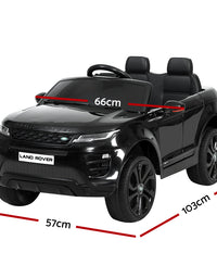 Licensed Land Rover Kids Ride On Electric Car - Remote Control (12V)
