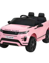 Kids Ride On Car Licensed Land Rover 12V Electric Car Toys Battery Remote Pink
