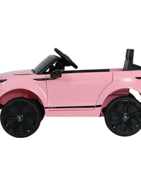 Kids Ride On Car Licensed Land Rover 12V Electric Car Toys Battery Remote Pink
