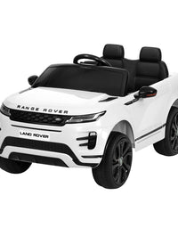 Licensed Land Rover Kids Ride On Electric White Car with Remote (12V)
