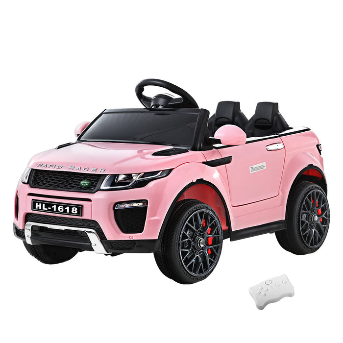 Kids Ride On Pink SUV Electric Car - Remote Control (12V)