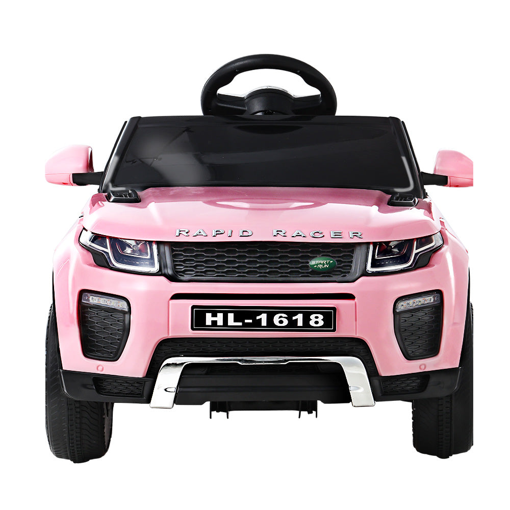 Kids Ride On Pink SUV Electric Car - Remote Control (12V)