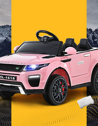 Kids Ride On Pink SUV Electric Car - Remote Control (12V)

