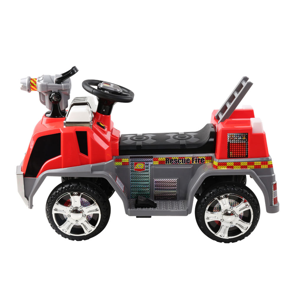 Kids Ride On Electric Fire Truck - Battery Operated