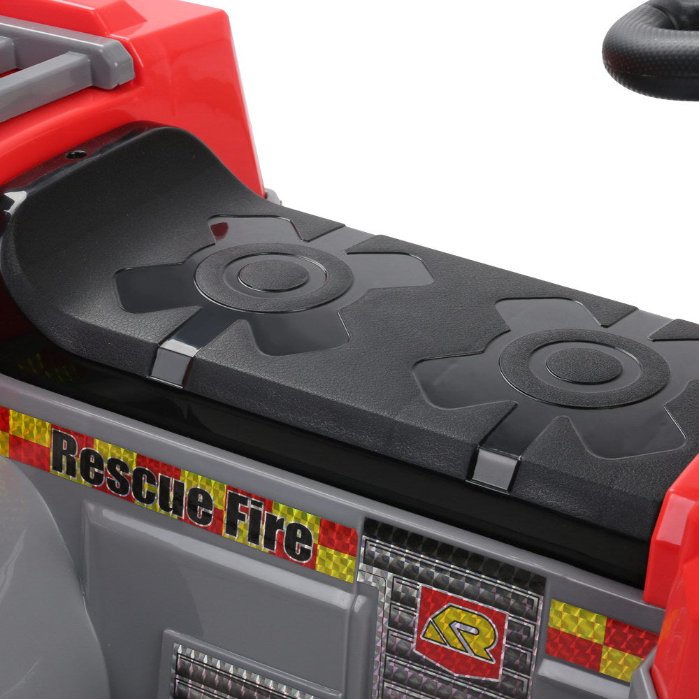 Kids Ride On Electric Fire Truck - Battery Operated