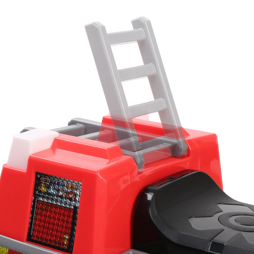 Kids Ride On Electric Fire Truck - Battery Operated