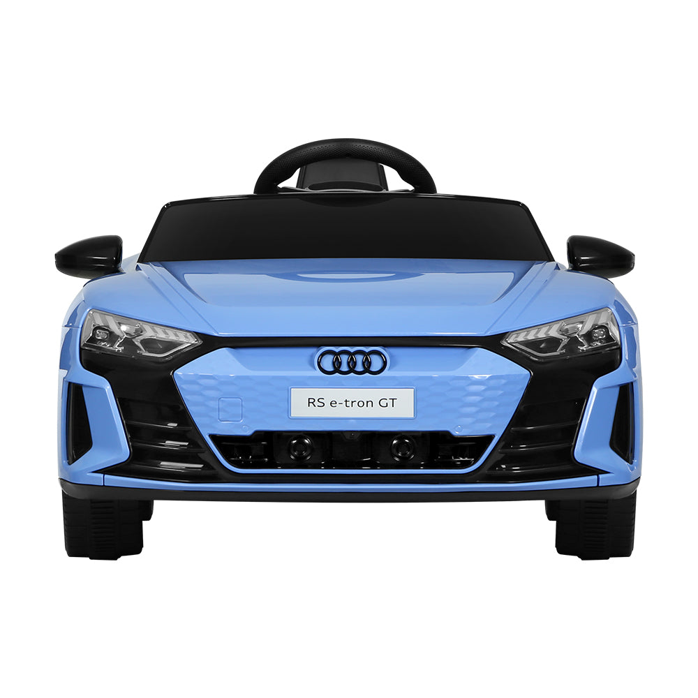 Licensed Audi Ride On Blue Electric Sports Car - Remote Control (12V)