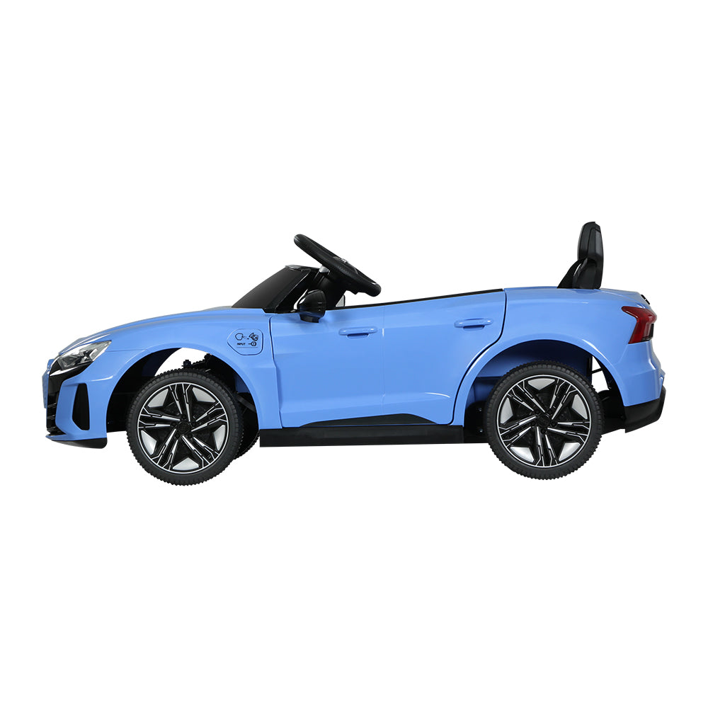 Licensed Audi Ride On Blue Electric Sports Car - Remote Control (12V)