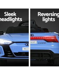 Licensed Audi Ride On Blue Electric Sports Car - Remote Control (12V)
