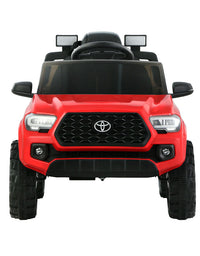 Toyota Ride On Car Kids Electric Toy Cars Tacoma Off Road Jeep 12V Battery Red
