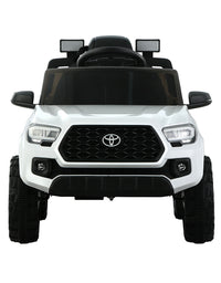 Toyota Ride On Car Kids Electric Toy Cars Tacoma Off Road Jeep 12V Battery White
