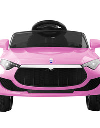 Kids Ride On Electric Pink Car - Remote Control (12V)
