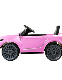 Kids Ride On Electric Pink Car - Remote Control (12V)
