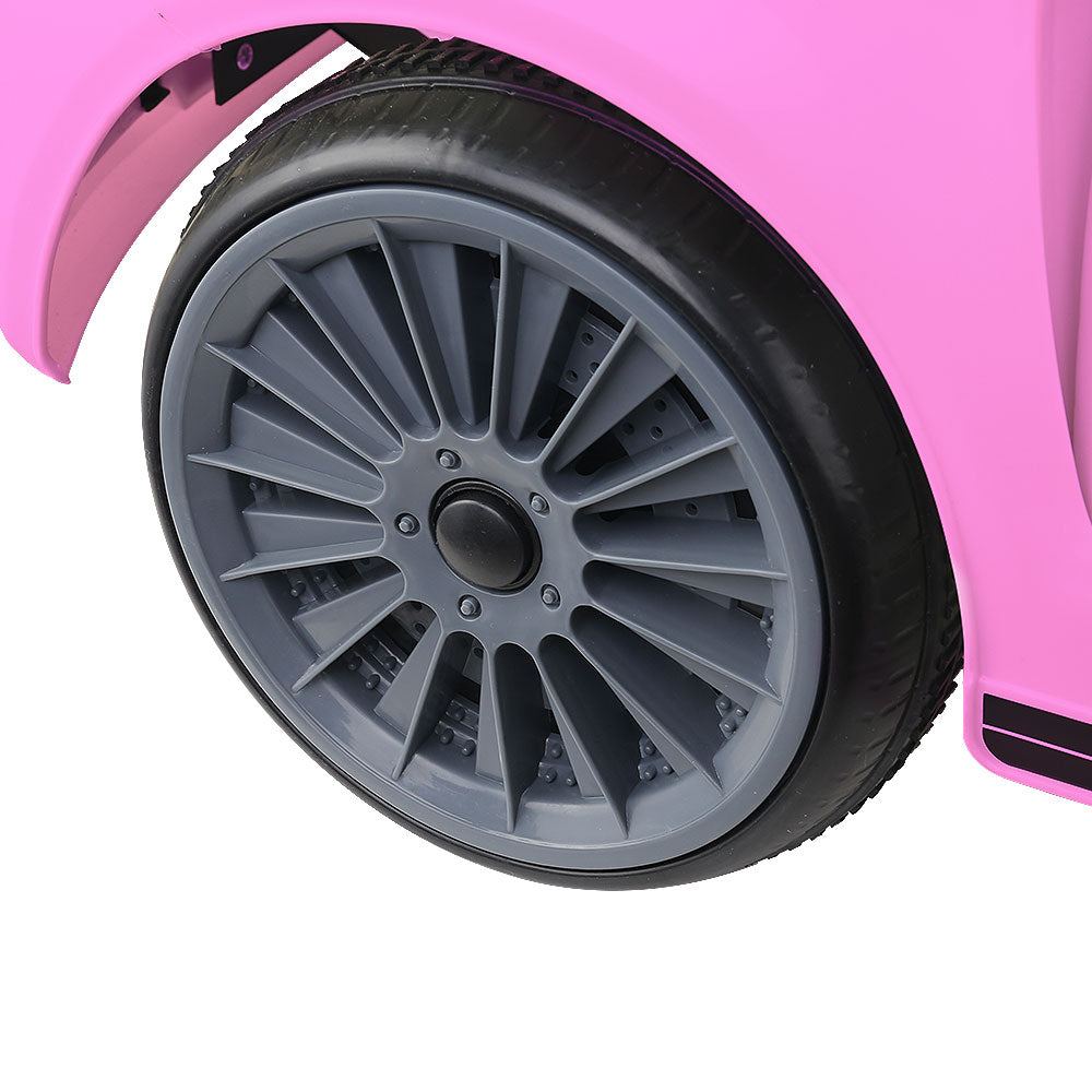 Kids Ride On Electric Pink Car - Remote Control (12V)