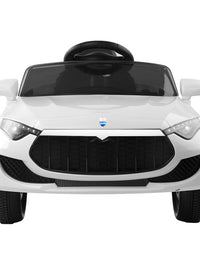 Rigo Kids Ride On Car Electric Toys 12V Battery Remote Control White MP3 LED
