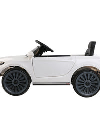 Rigo Kids Ride On Car Electric Toys 12V Battery Remote Control White MP3 LED
