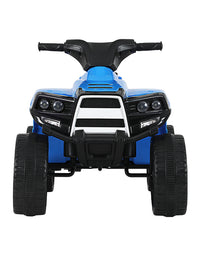 Rigo Kids Ride On ATV Quad Motorbike Car 4 Wheeler Electric Toys Battery Blue
