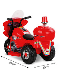 Kids Ride On Electric Red Motorbike - Battery Operated
