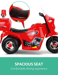 Kids Ride On Electric Red Motorbike - Battery Operated
