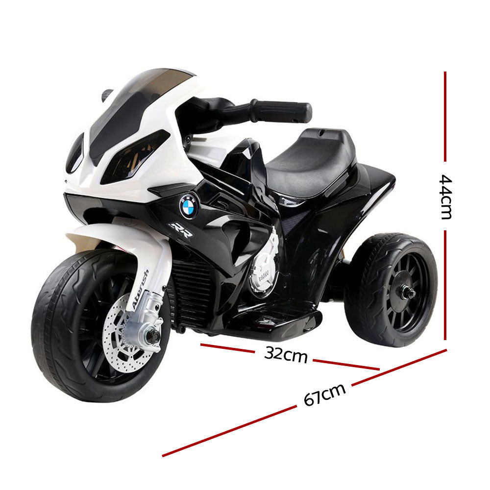 Kids Ride On BMW Licensed S1000RR Black Electric Motorbike