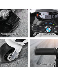 Kids Ride On BMW Licensed S1000RR Black Electric Motorbike
