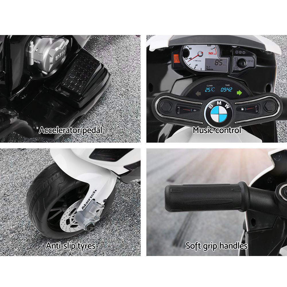 Kids Ride On BMW Licensed S1000RR Black Electric Motorbike
