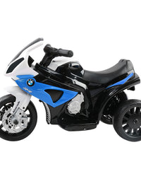 Kids Ride On BMW Licensed S1000RR - Blue Electric Motorbike
