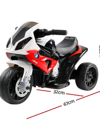 Kids Ride On BMW Licensed S1000RR Red Motorbike
