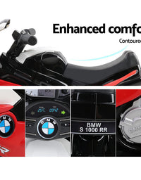 Kids Ride On BMW Licensed S1000RR Red Motorbike
