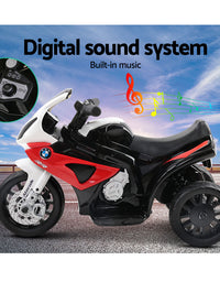 Kids Ride On BMW Licensed S1000RR Red Motorbike
