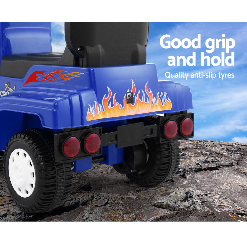 Kids Ride On Electric Blue Truck - Battery Operated