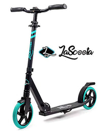Lascoota Pulse - Adult Kick Push Commuter Scooter l Aqua
