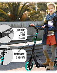 Lascoota Pulse - Adult Kick Push Commuter Scooter  l Plum
