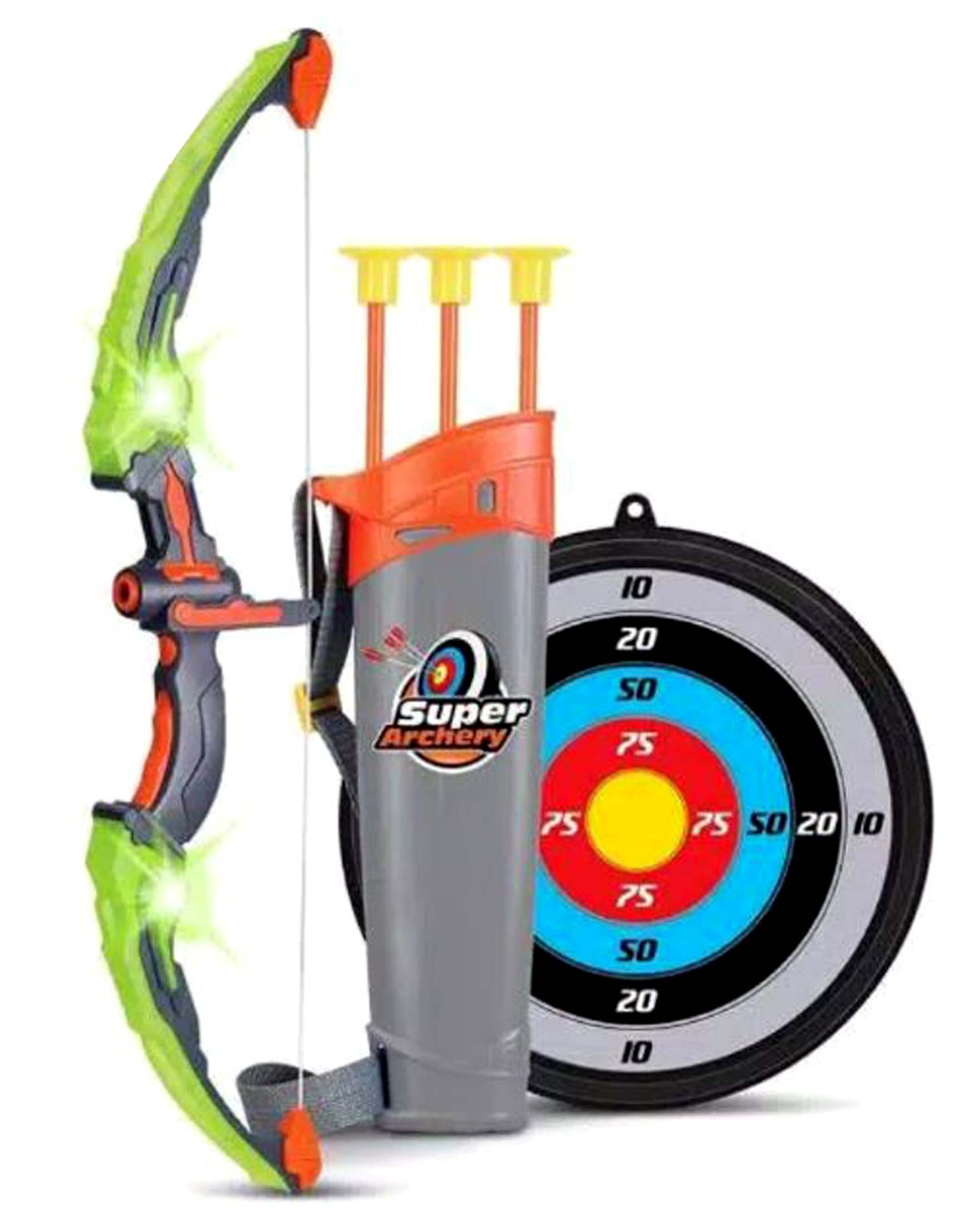 Latest Kingsport Light-up Kids Archery Set Suction Arrows Target