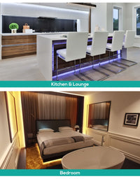 activiva 2m IP65 Smart RGB & Warm White LED Strip Lights
