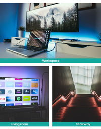 activiva 2m IP65 Smart RGB & Warm White LED Strip Lights
