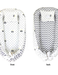 Portable Newborn Baby Lounger Nest Pod Crib Cot Bed Sleeping Babies Bassinet
