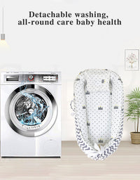 Portable Newborn Baby Lounger Nest Pod Crib Cot Bed Sleeping Babies Bassinet
