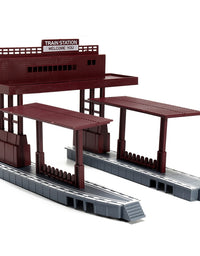 Electric Large Classic Train Set Rail Track Carriages Kids Vehicle Toy Gift
