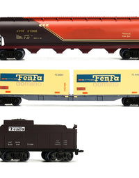 Electric Large Classic Train Set Rail Track Carriages Kids Vehicle Toy Gift
